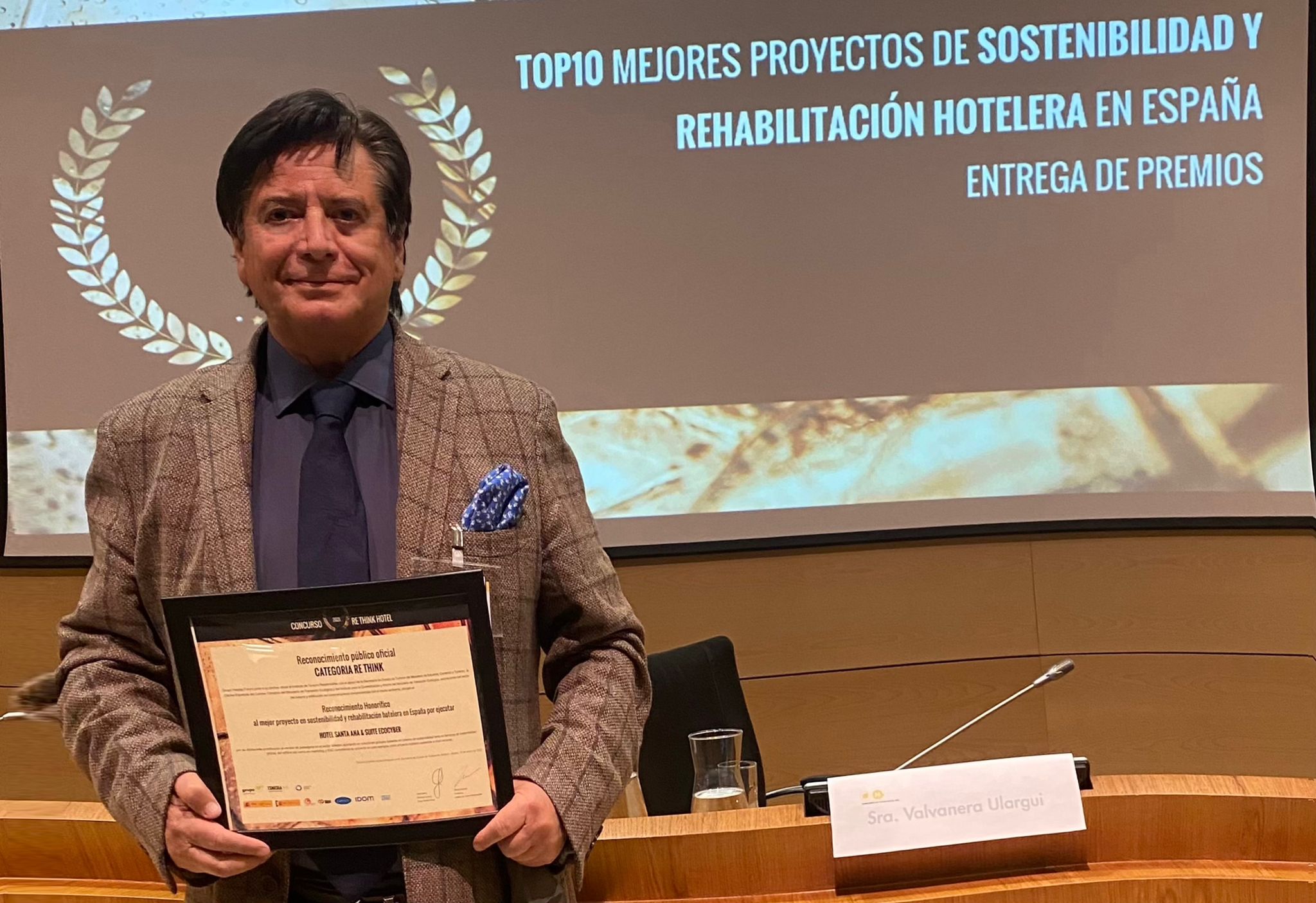Premio mejor proyecto de sostenibilidad y rehabilitación hotelera de españa 2021-Deurrutia Orlando